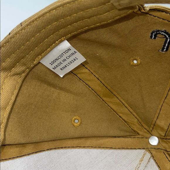 JEEP Khaki and Brown Grill Hat-NWOT - Picture 6 of 6